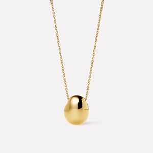 Ana Luisa Gold pebble pendant